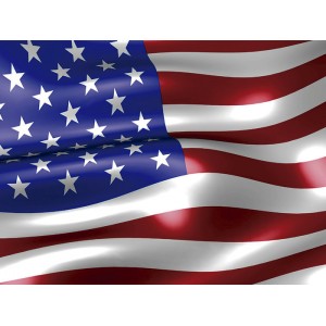 Placa Decorativa - Estados Unidos
