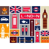 Placa Decorativa - Londres