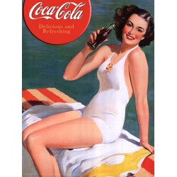 Placa Decorativa - Coca-Cola Vintage